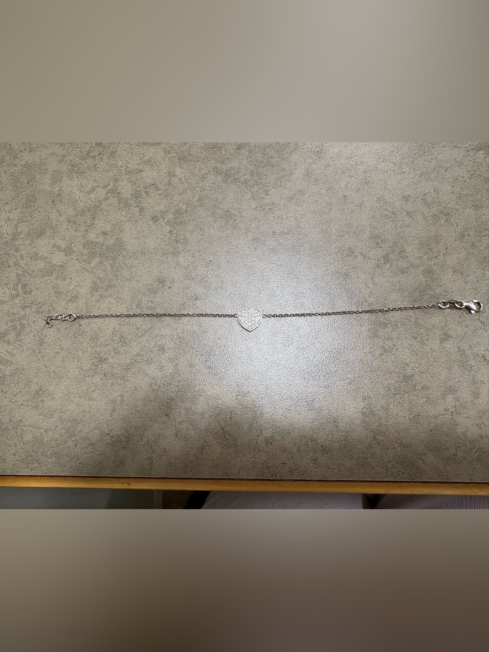 Sterling Silver Heart Bracelet